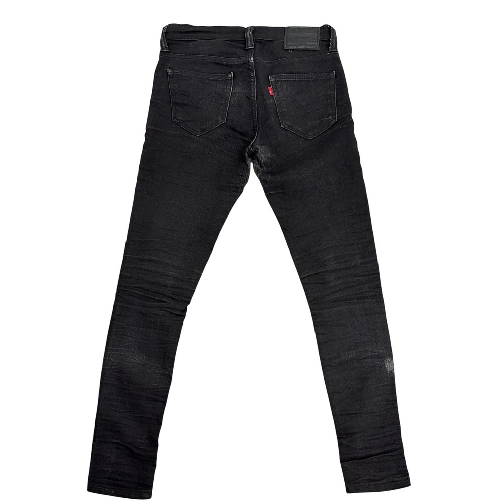 Levis Ex-Girlfriend Skinny Jeans Mens 30x32 Faded Black Stretch Denim Pants